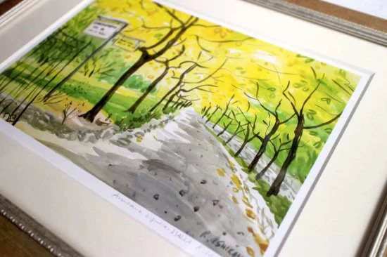 紅葉の並木道 - Image 4