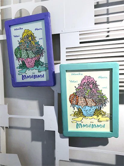 buta rāmen ninniku,yasai,abura,mashimashi - Image 3