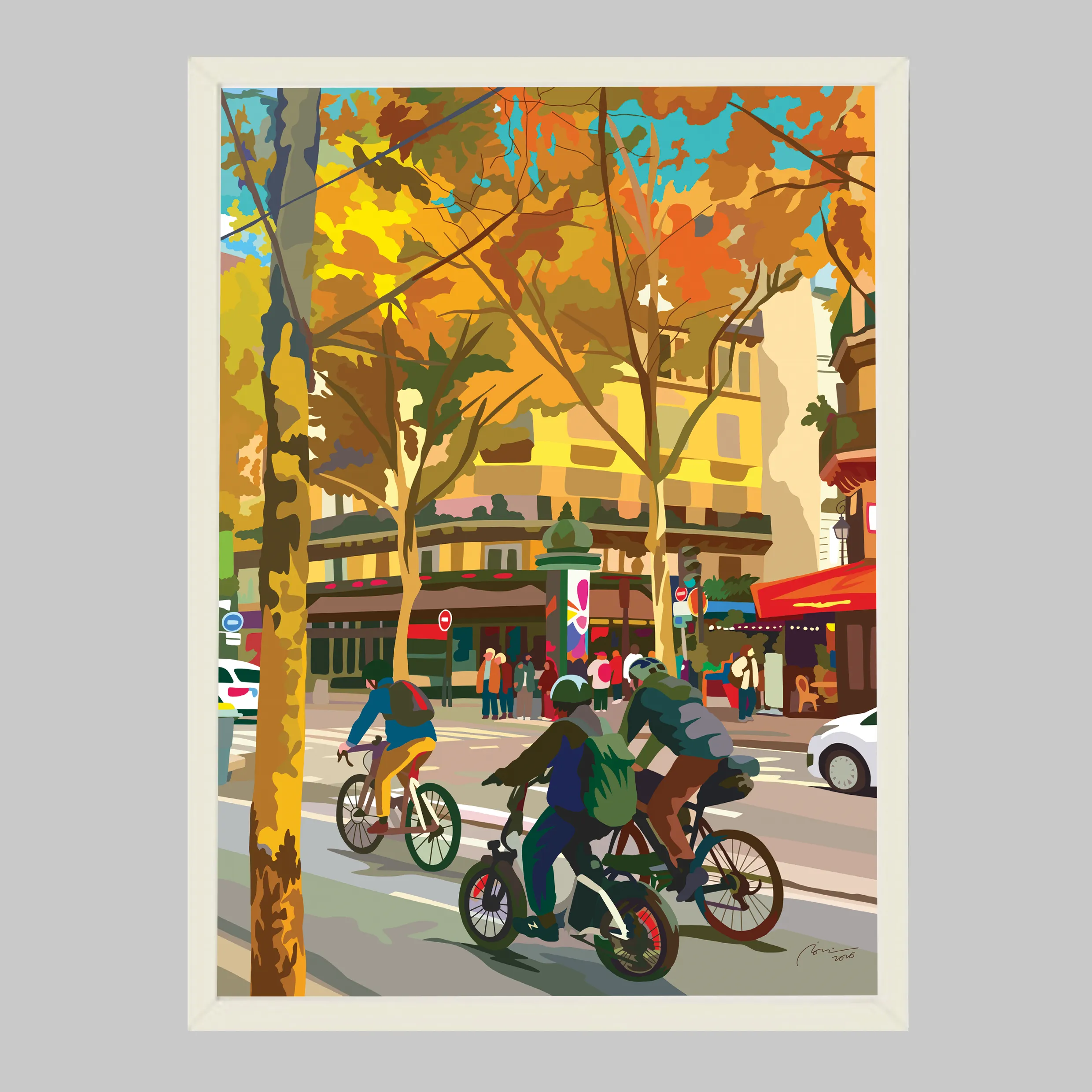 Cyclisme à Paris -B2 size- - Image 3