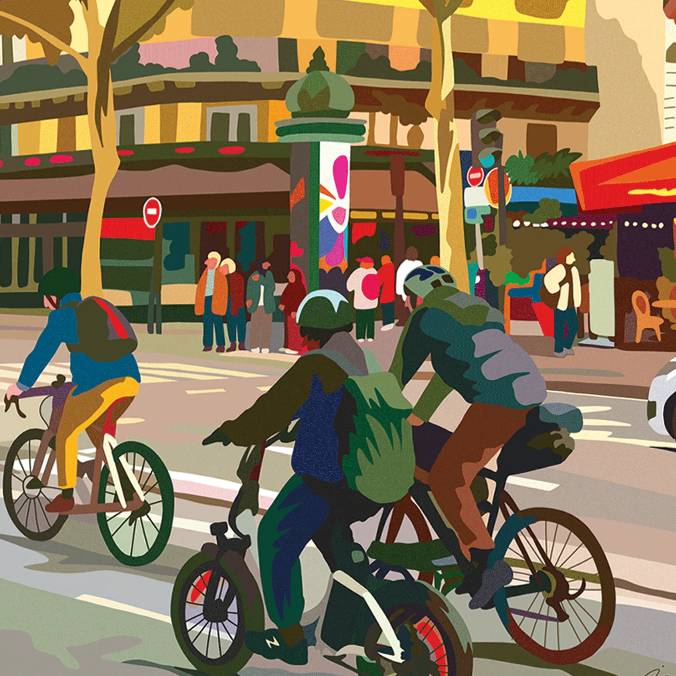 Cyclisme à Paris -B2 size- - Image 4