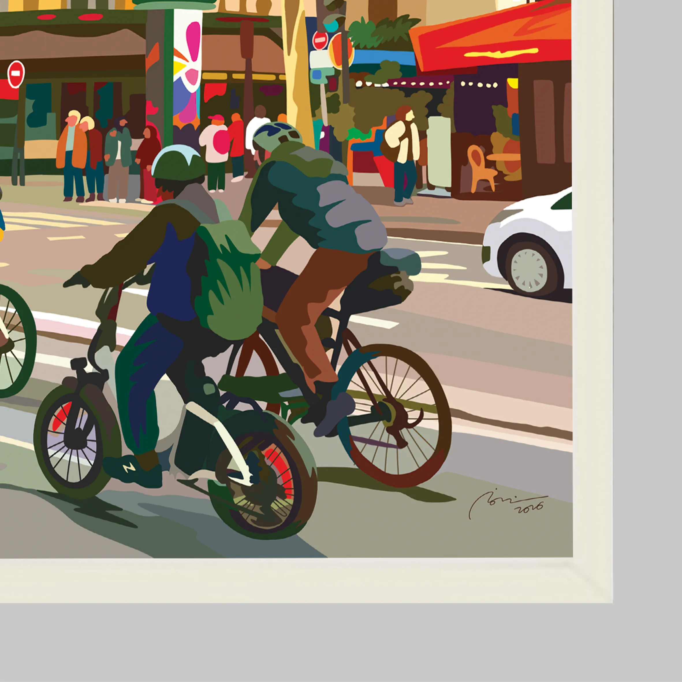 Cyclisme à Paris -B2 size- - Image 5