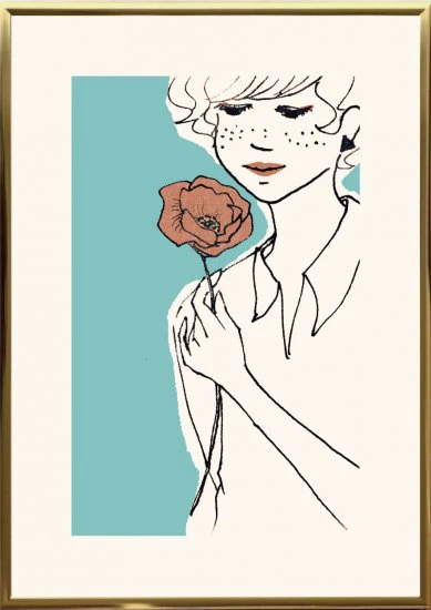 flower(A4)【アートプリント】 - Image 3