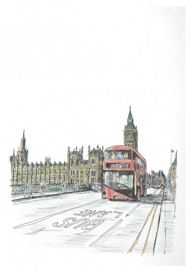 LONDON【アートプリント】 - Image 4