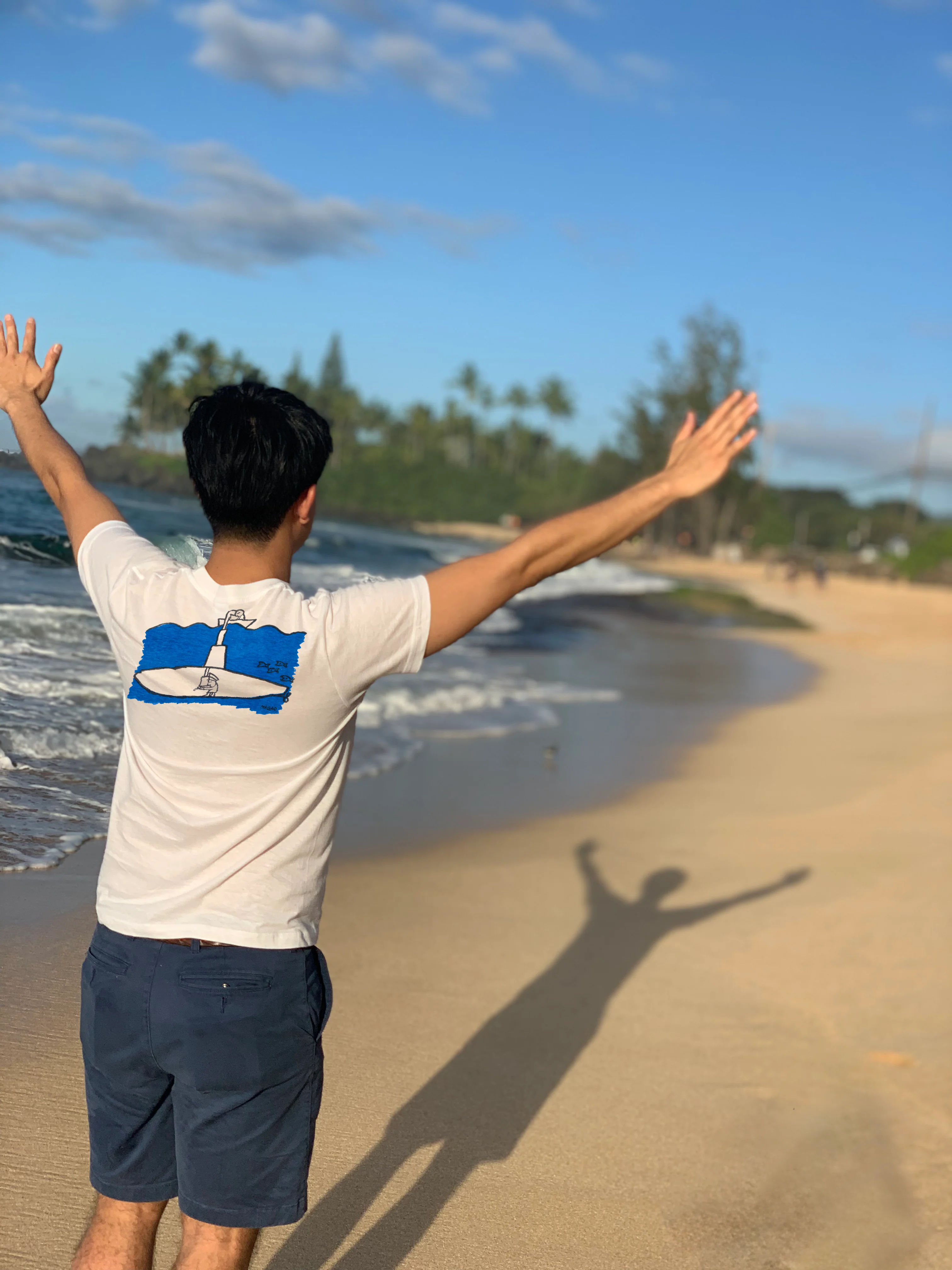 [サイトオープン記念] 長尾みのるのイラストTシャツ - Image 5